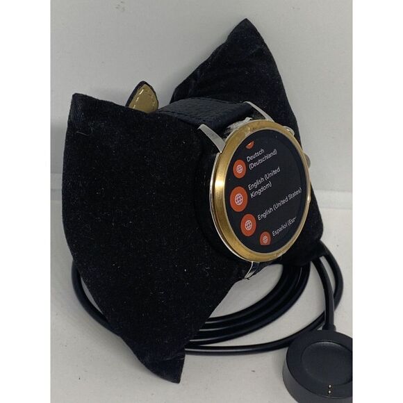 Fossil Gen 4 Authentic Digital Dial Smart Watch Custom Band FTW6016 AB160 - Picture 3 of 11